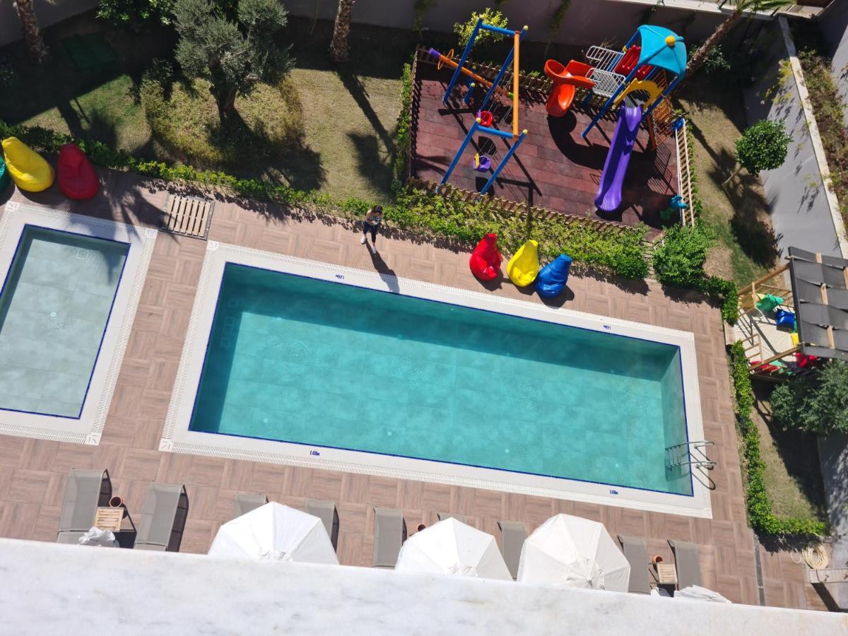 Apartamento Kleopatra Sultan Rezidans Alanya Exterior foto