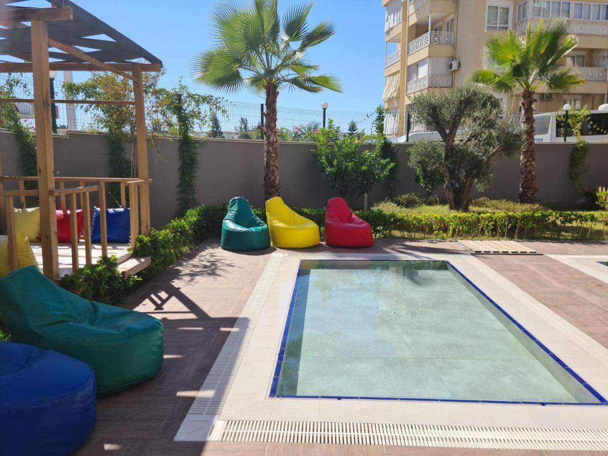 Apartamento Kleopatra Sultan Rezidans Alanya Exterior foto