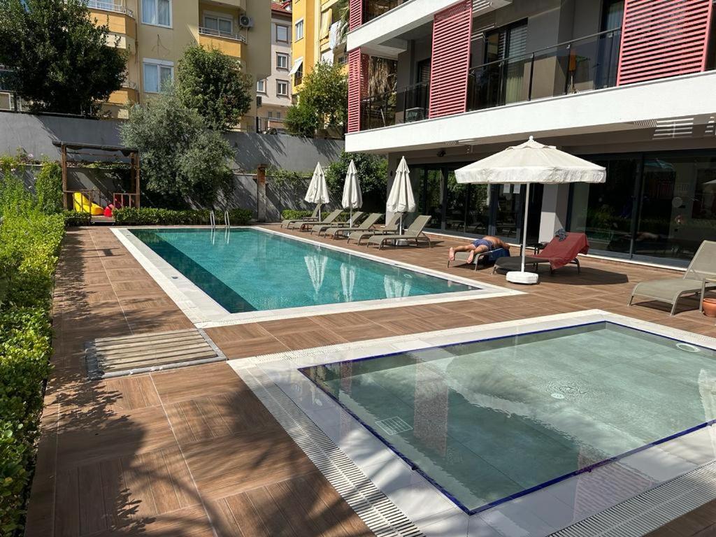 Apartamento Kleopatra Sultan Rezidans Alanya Exterior foto