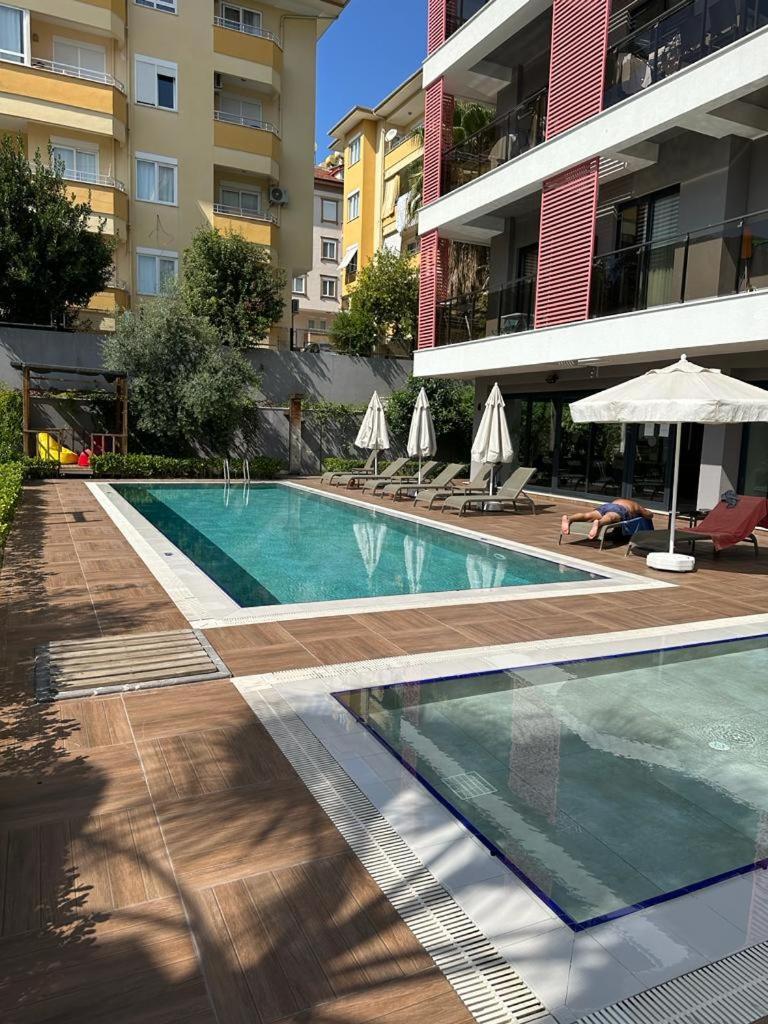 Apartamento Kleopatra Sultan Rezidans Alanya Exterior foto